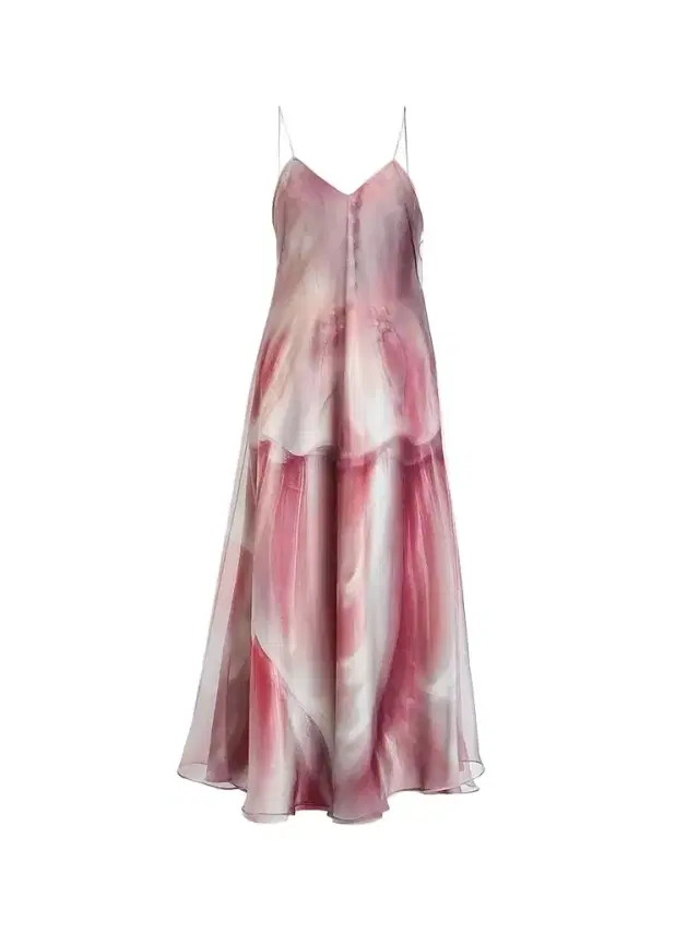 Maison Margiela Women's Porcelain-Print A-Line Dress