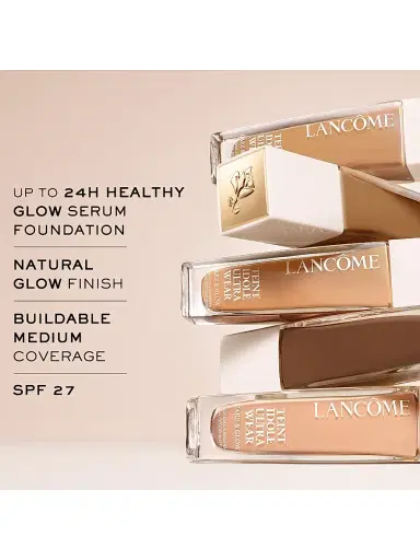 Lancôme Women's Teint Idole Ultra-Wear Care & Glow Serum Foundation | Thumbnail 4