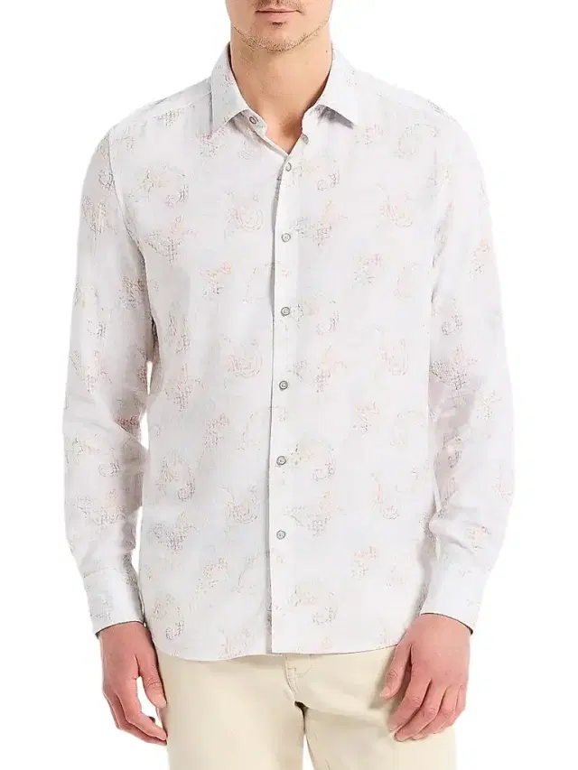 Robert Graham Men's Alibon Button-Front Shirt