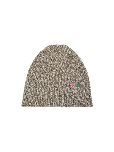 Dries Van Noten Men's Flower Embroidered Wool-Blend Beanie | Thumbnail 1