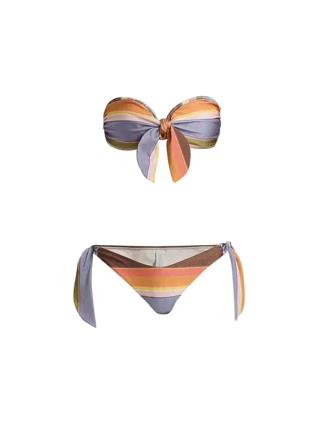 Zimmermann Women's Solstice Scarf-Tie Bikini