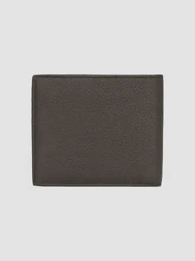 Saint Laurent Men's Tiny Cassandre East-West Wallet in Grained Leather | Thumbnail 3 Saint Laurent Men's Tiny Cassandre East-West Wallet in Grained Leather | Thumbnail 3