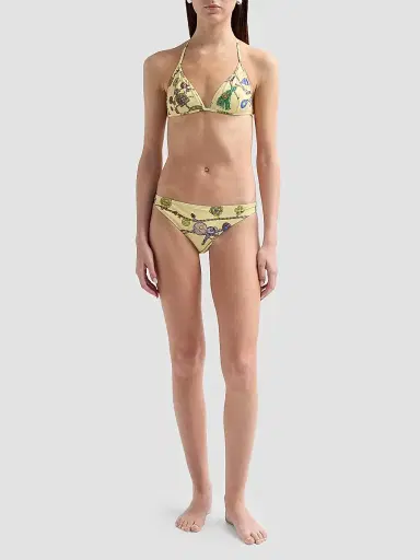 Versace Women's Broken Jewels Printed Swim Bottoms | Thumbnail 2 Versace Women's Broken Jewels Printed Swim Bottoms | Thumbnail 2