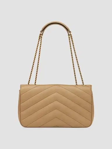 Saint Laurent Women's Loulou Medium Shoulder Bag in Lambskin Leather | Thumbnail 8 Saint Laurent Women's Loulou Medium Shoulder Bag in Lambskin Leather | Thumbnail 8