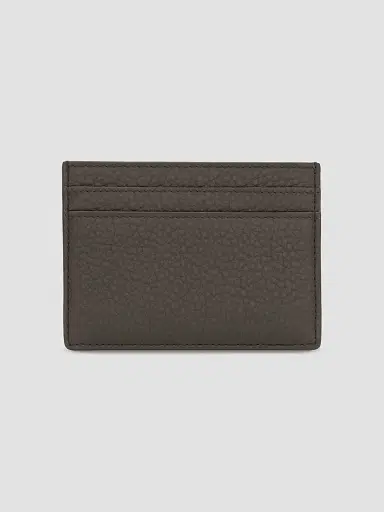 Saint Laurent Men's Tiny Cassandre Card Case in Grained Leather | Thumbnail 2