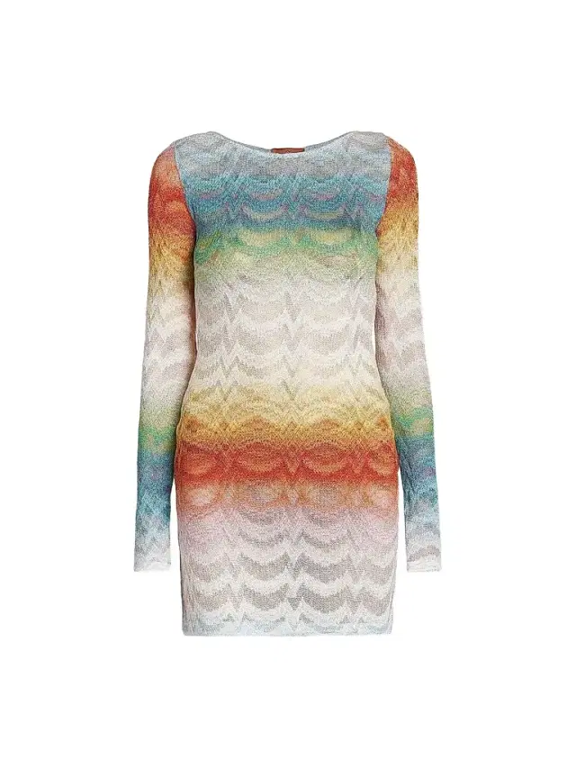 Missoni Women's Long-Sleeve Cover-Up Dress