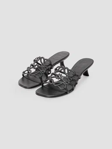 Loewe Women's Petal 45MM Anagram Slide Sandals | Thumbnail 3