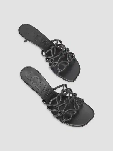 Loewe Women's Petal 45MM Anagram Slide Sandals | Thumbnail 4