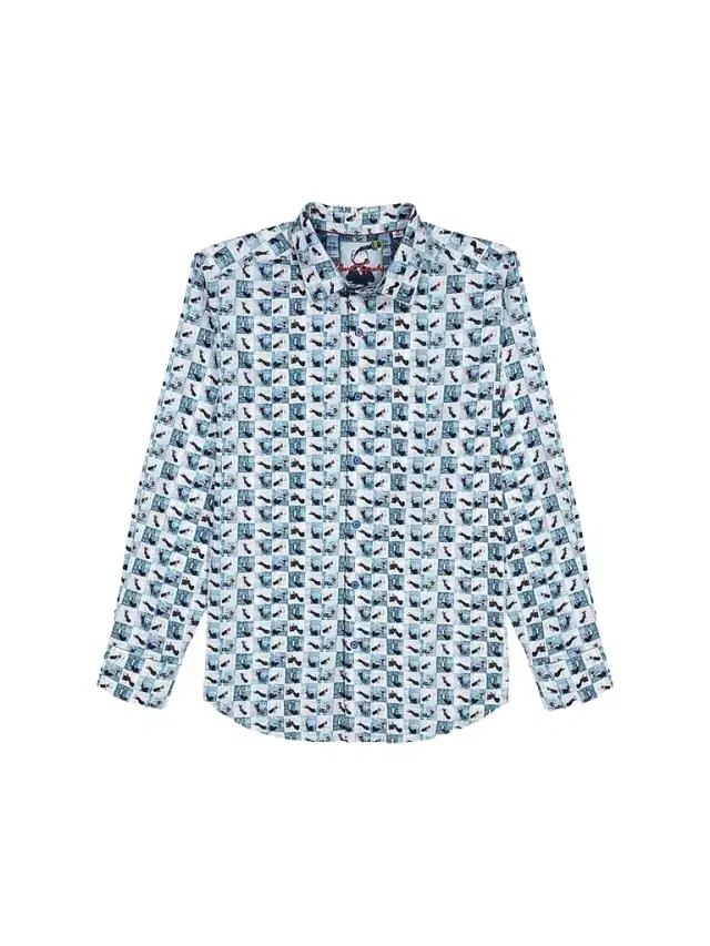 Robert Graham Men's Toasted Checkered Long-Sleeve Button-Front Shirt
