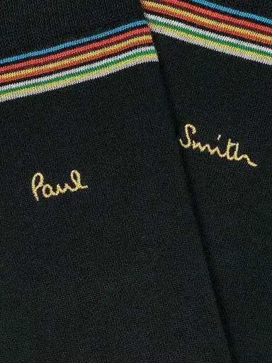 Paul Smith Men's Gold Signature 3-Pack Socks | Thumbnail 3 Paul Smith Men's Gold Signature 3-Pack Socks | Thumbnail 3