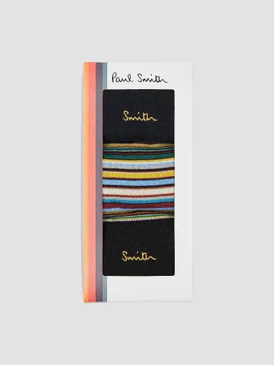 Paul Smith Men's Gold Signature 3-Pack Socks | Thumbnail 6 Paul Smith Men's Gold Signature 3-Pack Socks | Thumbnail 6