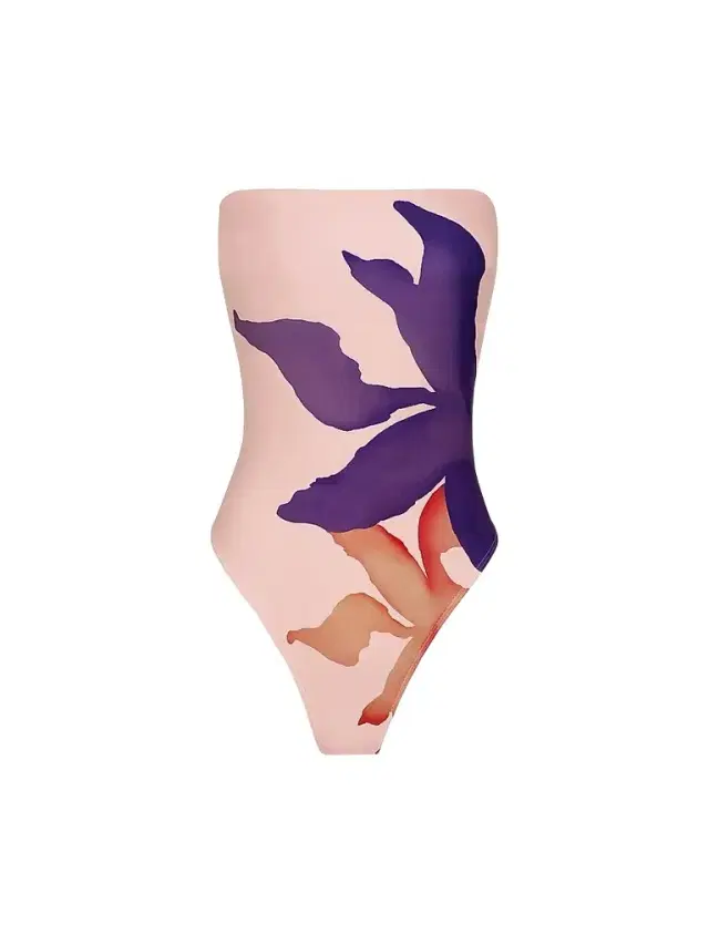 ViX by Paula Hermanny Women's Bianca Floral Brazilian-Cut One-Piece Swimsuit