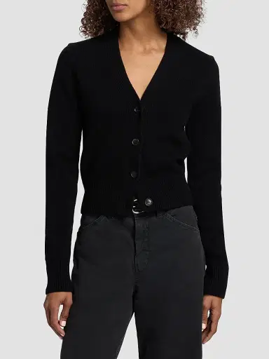 Nili Lotan Women's Charmaine V-Neck Cardigan | Thumbnail 3