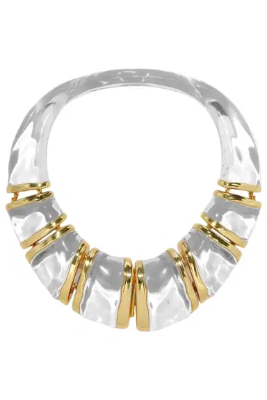 ALEXIS BITTAR Lucite Segmented Bib Necklace | Thumbnail 4
