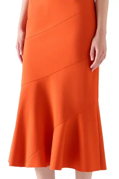 Akris punto Flared Panel Maxi Dress | Thumbnail 3 Akris punto Flared Panel Maxi Dress | Thumbnail 3
