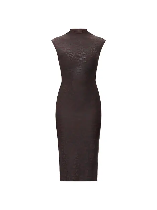 Hervé Léger Women's Anita Printed Sheath Midi Dress
