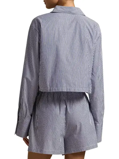 Polo Ralph Lauren Women's Striped Cotton Short Pajamas | Thumbnail 4