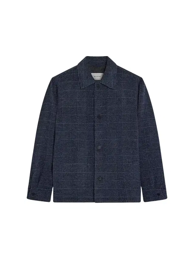Bugatchi Men's Plaid Wool-Blend Jacket
