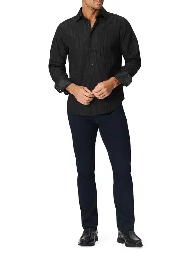 Robert Graham Men's Wells Textured Stretch-Jacquard Shirt | Thumbnail 2