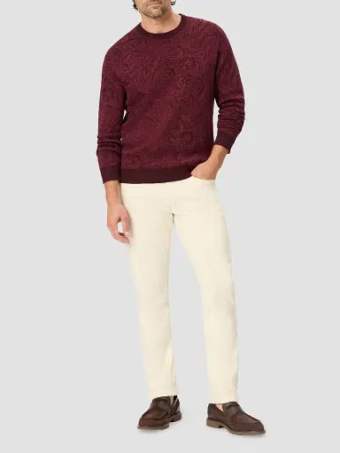 Robert Graham Men's Vomano Cotton-Blend Crewneck Sweater | Thumbnail 2