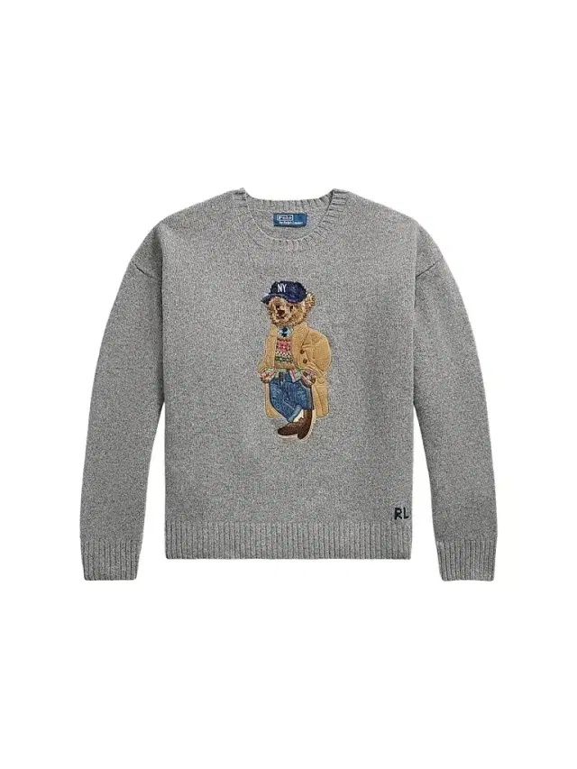 Polo Ralph Lauren Men's Yankees Polo Bear Wool-Cashmere Sweater