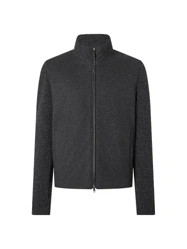 Zegna Men's Oasi Cashmere Full Zip Cardigan | Thumbnail 1
