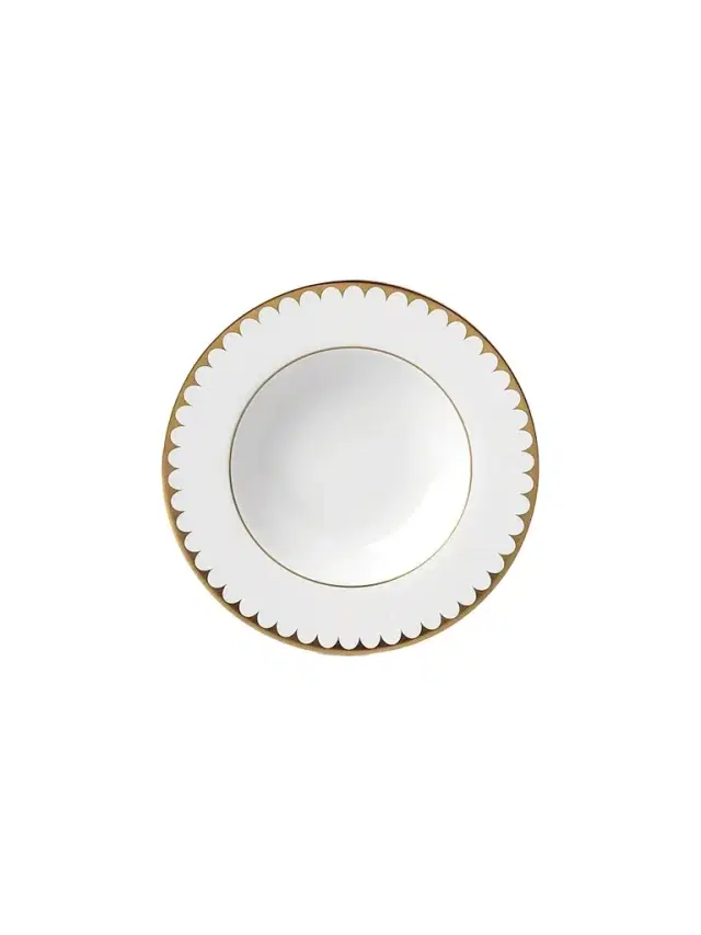 L'Objet Aegean Filet 24K Gold-Plated Soup Plate