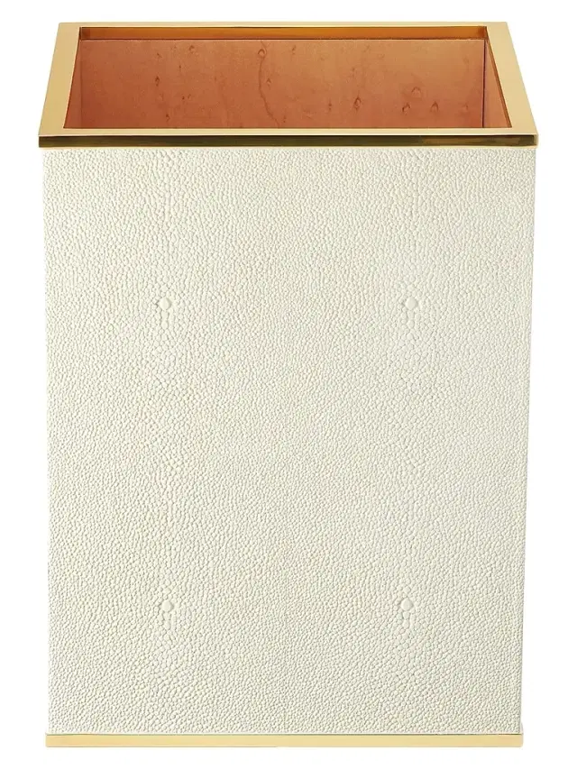 AERIN Classic Shagreen Waste Basket