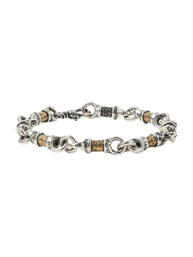 JOHN VARVATOS Men's Artisan Metals Sterling Silver Bead Link Bracelet