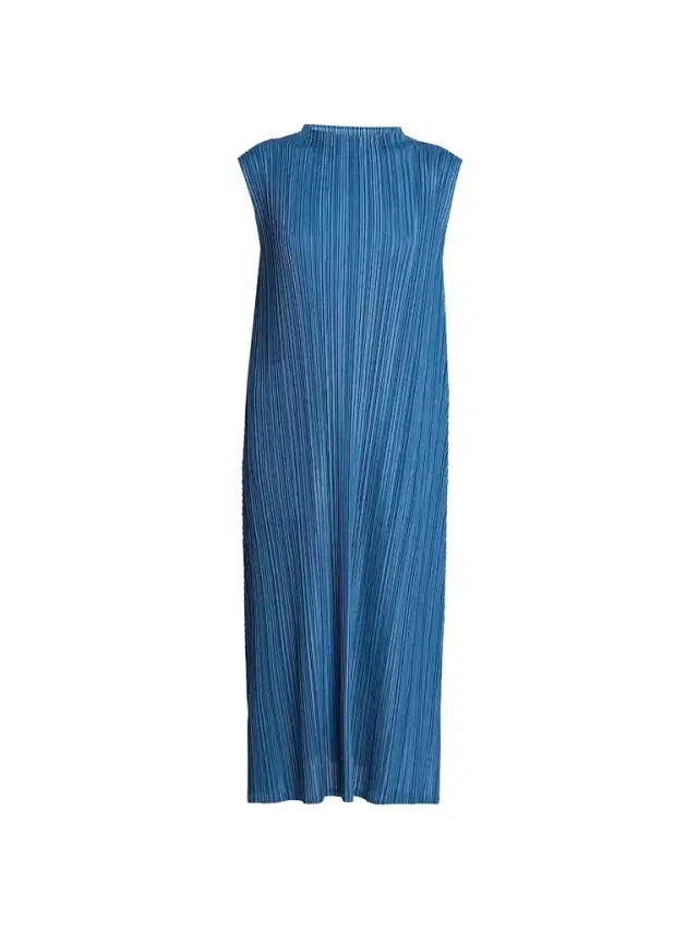 Pleats Please Issey Miyake Women's Mellow Pleats Midi Dress