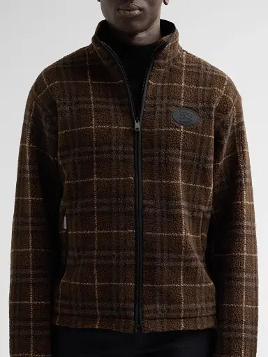 Burberry Men's Fairfax Check Funnel Neck Jacket | Thumbnail 5 Burberry Men's Fairfax Check Funnel Neck Jacket | Thumbnail 5