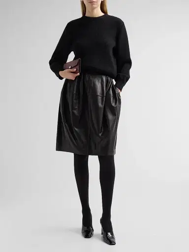 TOTEME Women's Wool-Cotton Sweater | Thumbnail 2