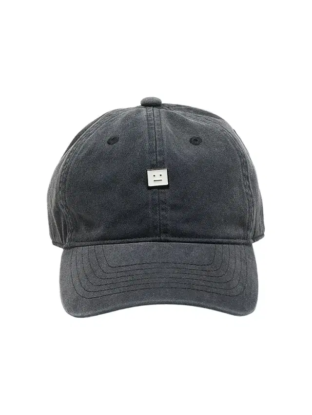 Acne Studios Men's Cunov Face Stud Baseball Cap