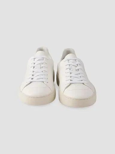 Prada Men's Court Leather Sneakers | Thumbnail 4