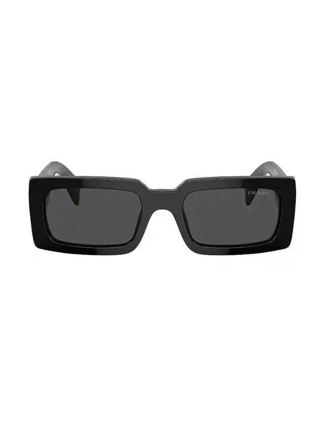 Prada Men's ​A07S 52MM Pillow Sunglasses