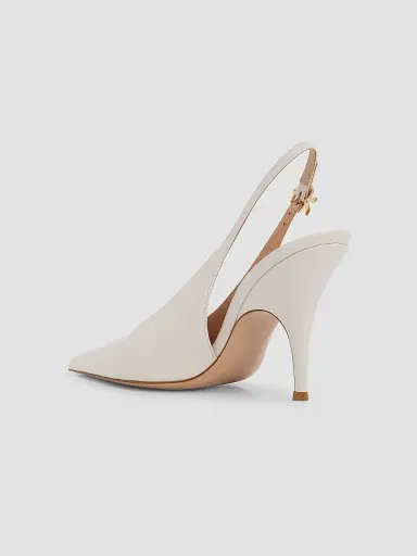 Gianvito Rossi Women's Sofia 95MM Slingback Pumps | Thumbnail 2