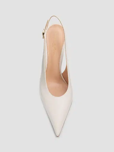 Gianvito Rossi Women's Sofia 95MM Slingback Pumps | Thumbnail 4
