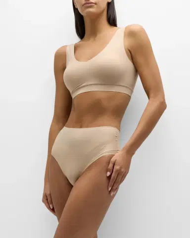 Chantelle Soft Stretch Padded Crop Top Soft Bra | Thumbnail 3