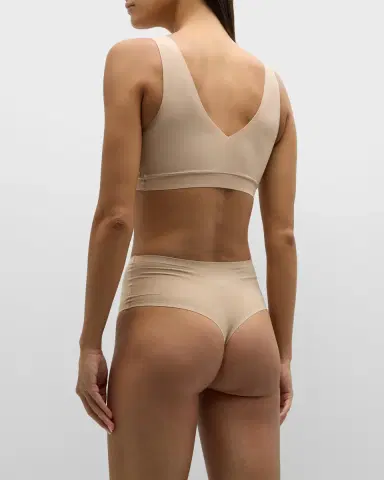 Chantelle Soft Stretch Padded Crop Top Soft Bra | Thumbnail 4