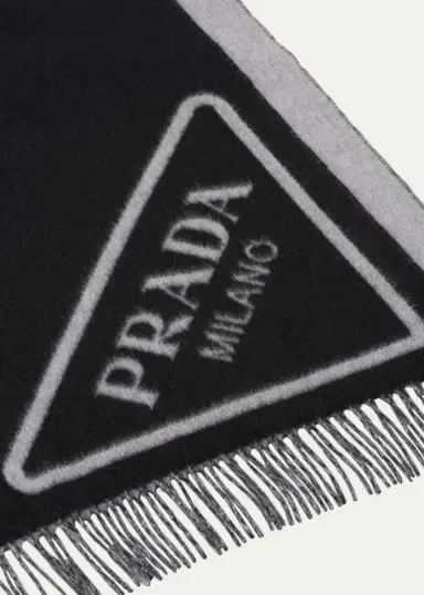 Prada Cashmere Cozy Throw Blanket | Thumbnail 4