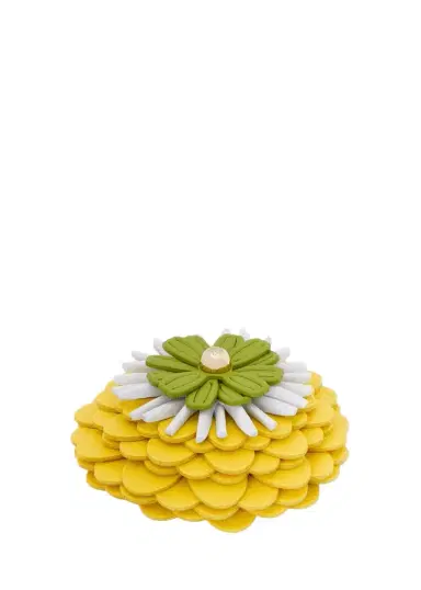 Loewe Flower Leather Pin | Thumbnail 1 Loewe Flower Leather Pin | Thumbnail 1