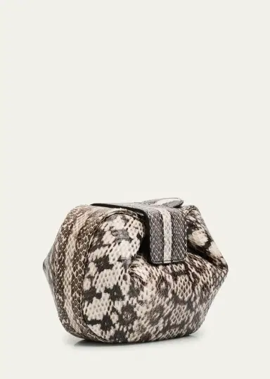 Gabriela Hearst Demi Soft Snakeskin Clutch Bag | Thumbnail 2 Gabriela Hearst Demi Soft Snakeskin Clutch Bag | Thumbnail 2