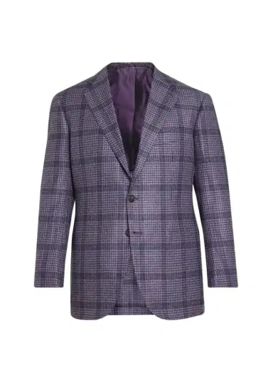 Cesare Attolini Men's Plaid Cashmere Jacket | Thumbnail 1 Cesare Attolini Men's Plaid Cashmere Jacket | Thumbnail 1