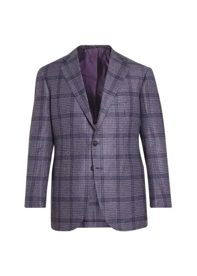 Cesare Attolini Men's Plaid Cashmere Jacket