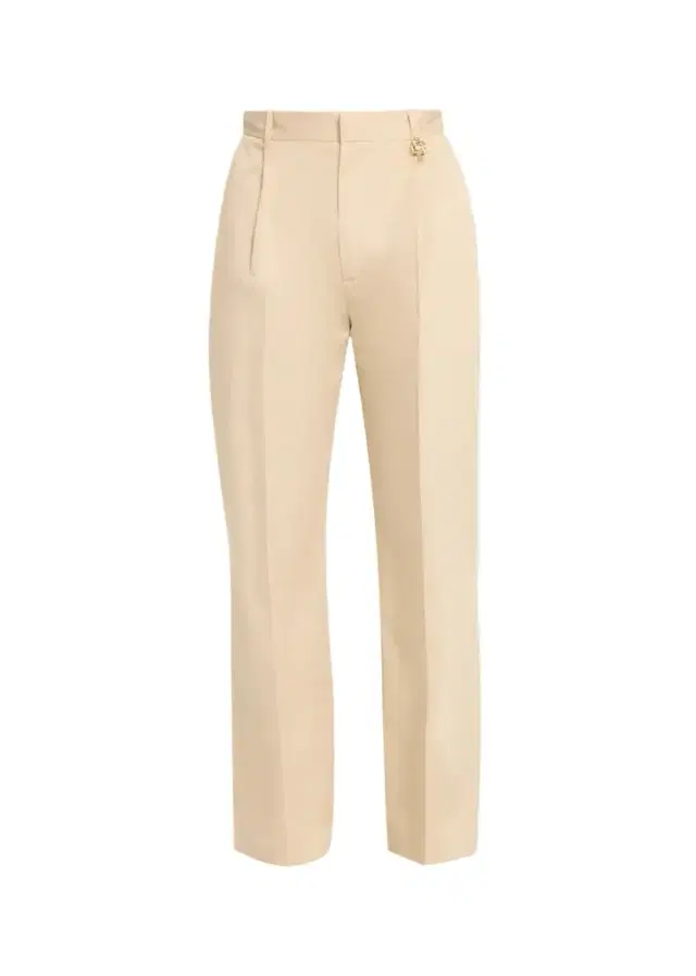 Casablanca Men's Poplin Pleated Straight-Leg Trousers