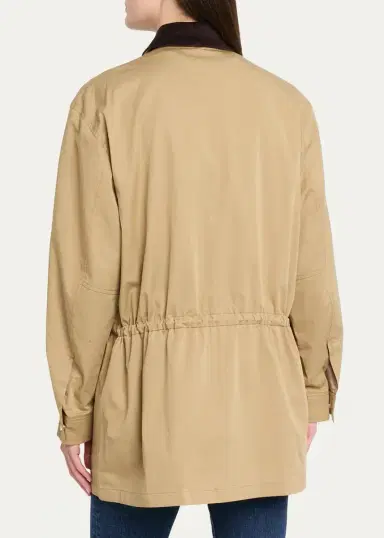 Frame The Twill Safari Jacket | Thumbnail 3