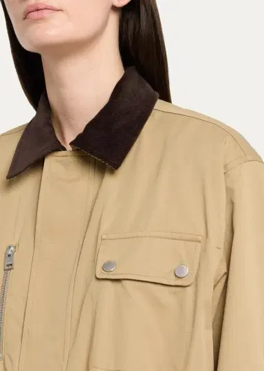 Frame The Twill Safari Jacket | Thumbnail 5