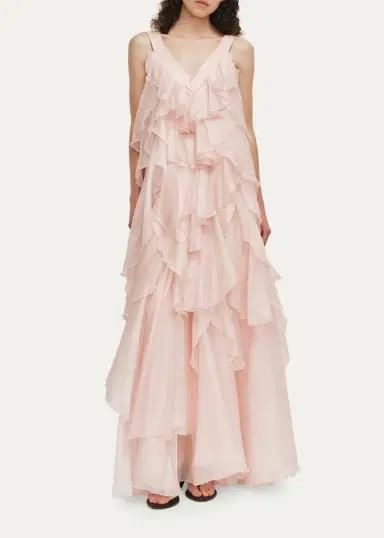 Aje Athena Tiered Ruffle Gown | Thumbnail 2