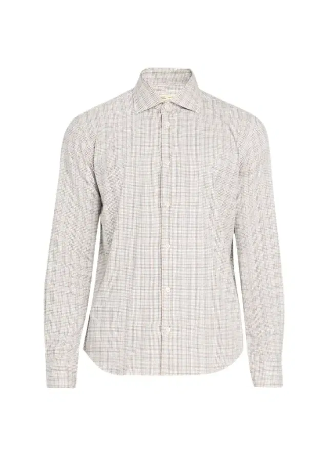 Baldassari Men's Santini Micro-Check Cotton Shirt