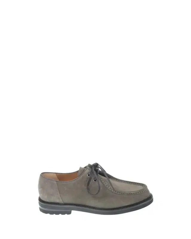 Bergdorf Goodman Men's Suede Moc-Toe Derby Shoes